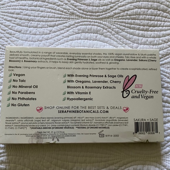 Eyeshadow and Blush palette Sakura & Sage - Picture 2 of 3